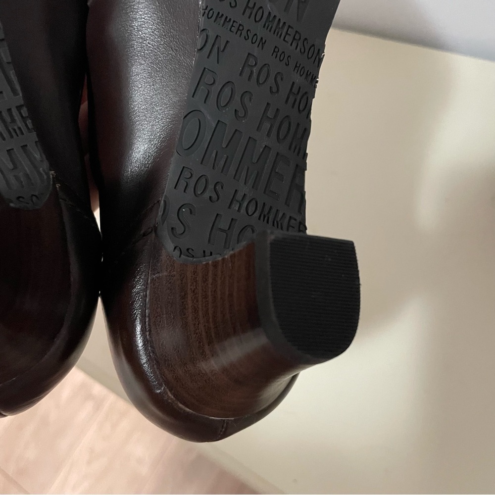 Ros Hommerson Dark Brown Heels size 10N - Picture 6 of 12